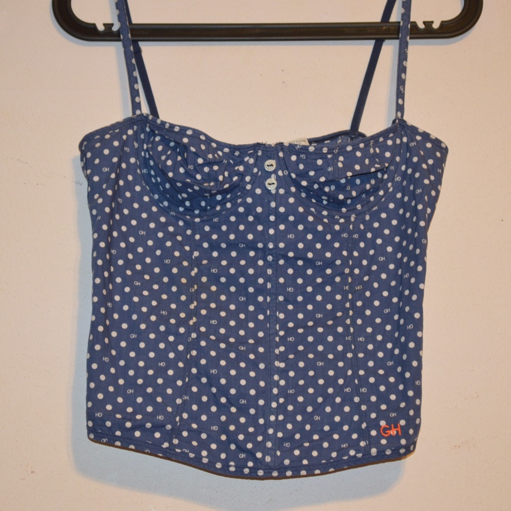 ! Gilly Hicks | S | Blue Corset